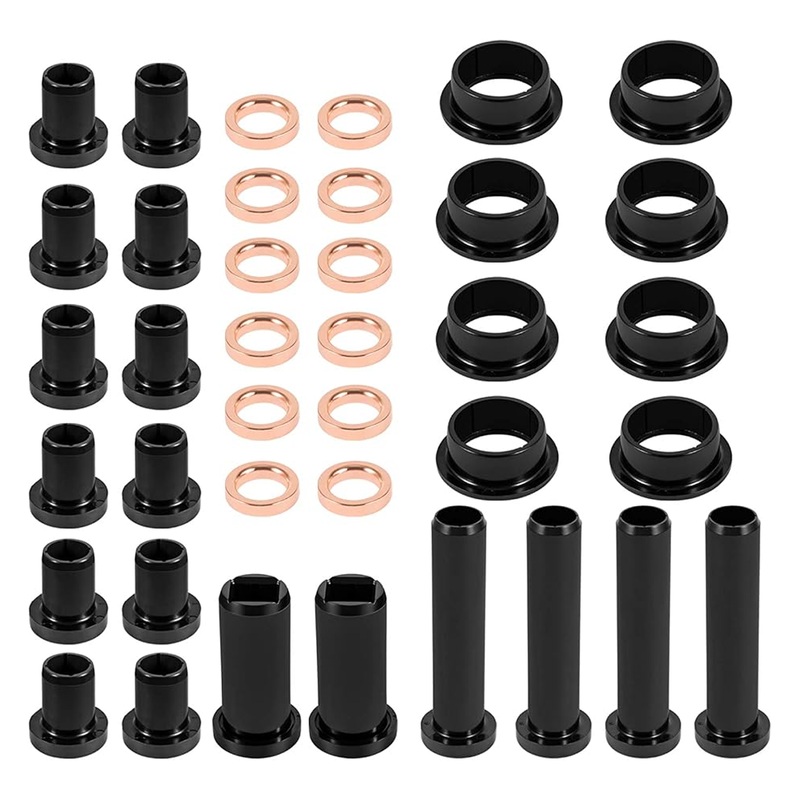 Rear Suspension A-Arm Bushing Kit Control Long Lower Short Bushings Stabilizer Tubes Spacer Set for Polaris Sportsman 500 RSE 400 4×4 700
