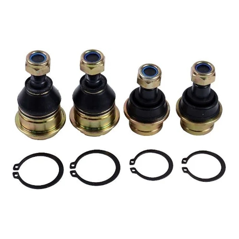4 Pieces Front Suspension Upper Lower Ball Joint AM146066 AM142542 for Yanmar 3TNV70 Kawasaki FD620D Engine John Deere Utility Vehicle UV72 XUV 845E
