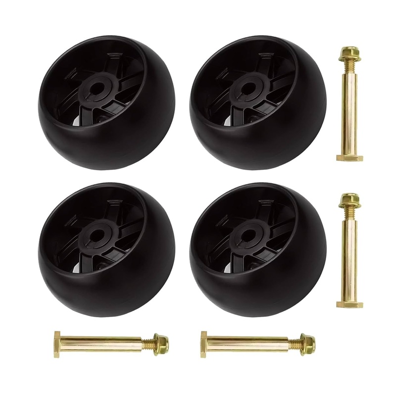 Deck Wheel Kit 753-04856A 734-03058 for Ariens Cub Cadet Excel Hustler John Deere MTD Murray Simplicity Toro Wright Mfg