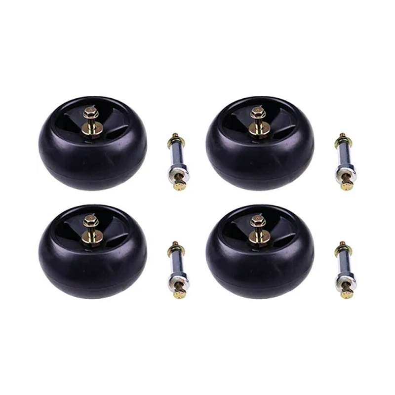 4 Sets Deck Wheel Kit AM116299 AM133602 M111489 for John Deere 737 757 777 797 160 165 997 LTR180 GT242 LT133