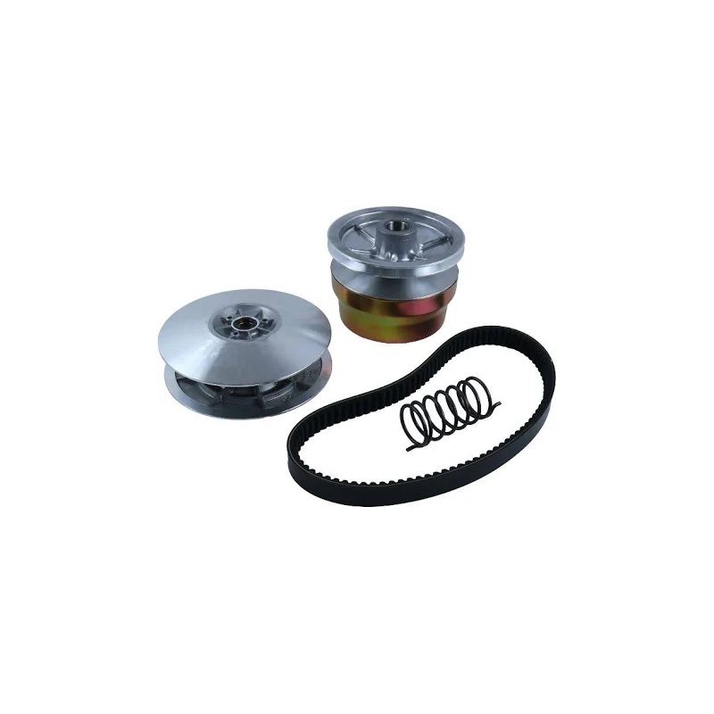 Drive Driven Clutch & Belt Kit J55-G6260-00-00 for Yamaha 4 Cycle Gas Golf Cart G2 G8 G9 G11 G14 G16 G20 G21 G22