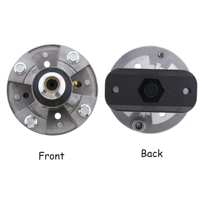 2Pcs Blade Spindle Assembly GY20050 GY20785 for John Deere L Series 100 105 107 108 110 111 118 120 130 42 44 46 48 Deck Lawn Tractor
