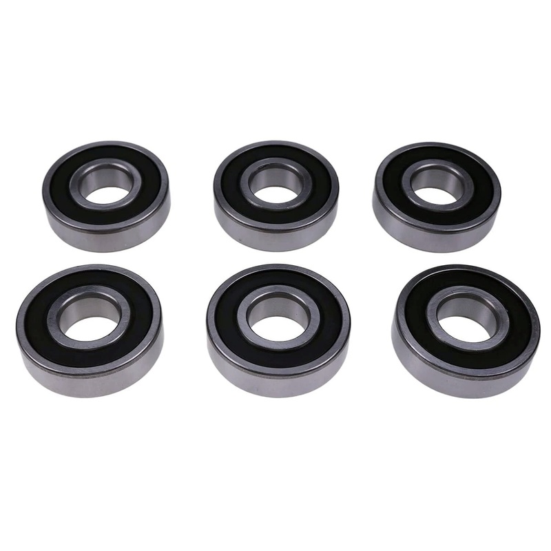 6 Pcs Spindle Bearing JD9467 JD9299 for John Deere Engine 6067 6135 Mower WG32A WG36A WG48A WH48A WH52A WH61A