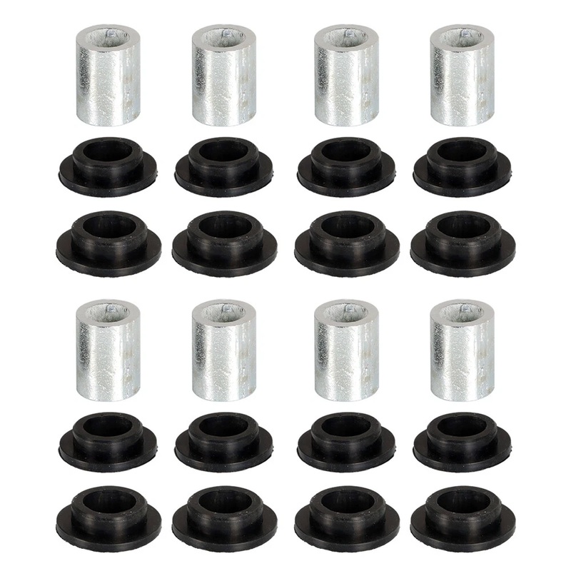 All 4 Shock Bushing Bearing Sleeve Kit for Arctic Cat 250 300 400 500 650 700