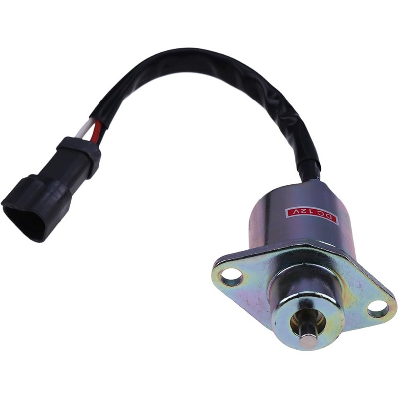 For Caterpillar CAT 236 246 248 252 262 267 277 287 12V Fuel Shutoff Solenoid 173-1338