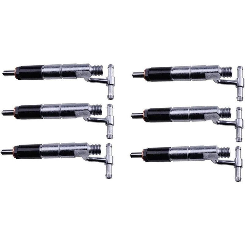 6 Pcs Fuel Injector 227-1028 for Caterpillar CAT Engine 3046 Excavator 315C 315CL E315C