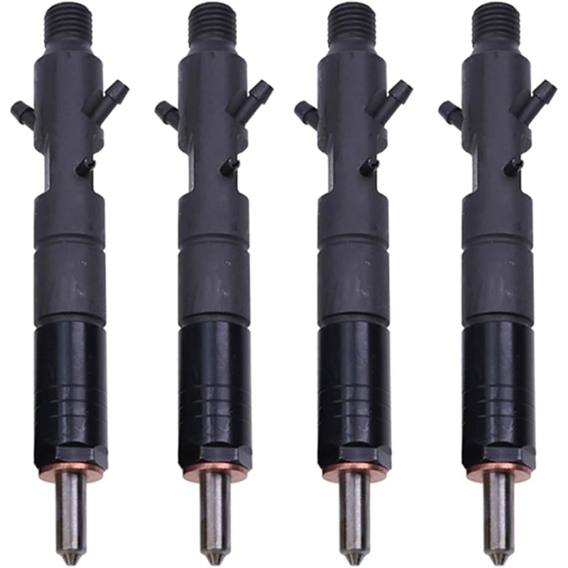 4Pcs Fuel Injector 236-5707 for Caterpillar CAT Engine 3054C Vibratory Compactor CB-534D CB-534DXW