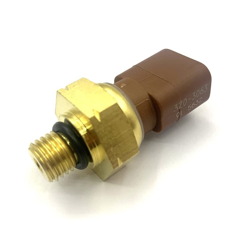 Pressure Sensor 3203063 for Caterpillar CAT Engine 3512B 3516B 3516E Excavator M314F M315F