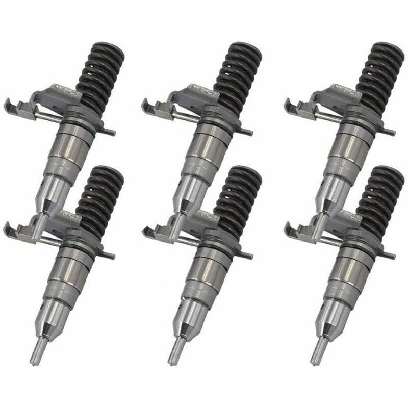 6PCS Fuel Injector 127-8205 0R-8479 for Caterpillar CAT Engine 3114 Wheel Loader 910F 910E