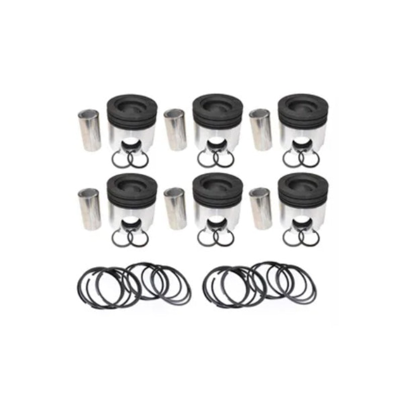 Piston & Piston Ring Set 3966721 for Cummins Engine 6CT ISC ISL QSL