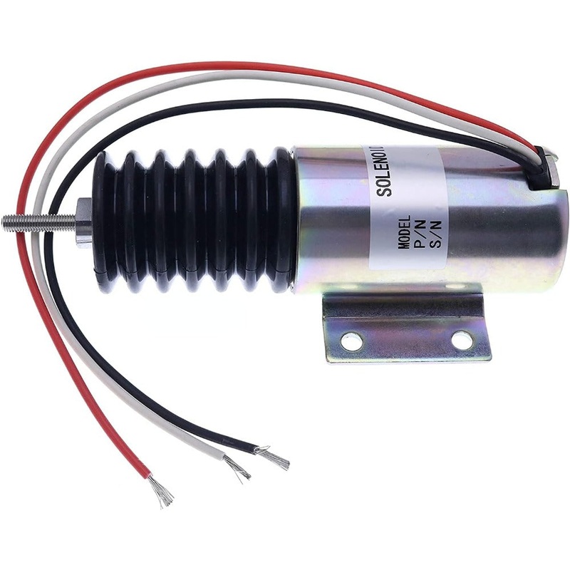 Solenoid 120-4187 for Caterpillar CAT PM-465 Cold Planer 3054C 3054T 3056 3116 Engine 24V