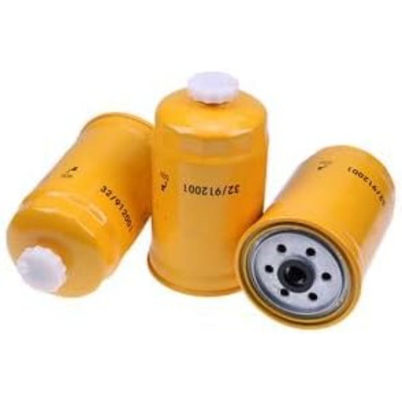 3Pcs Fuel Filter 32/912001 for JCB Excavator JS130 Loader 214 215 216 217 2CX 3C