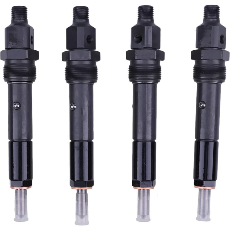 4 Pcs Fuel Injector 170-2387 216-4933 for Caterpillar CAT Engine 3054 3054B 3054C Loader 432D 442D 908