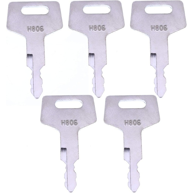 For Hitachi Takeuchi Case New Holland Gehl Heavy Equipment Ignition Key H806