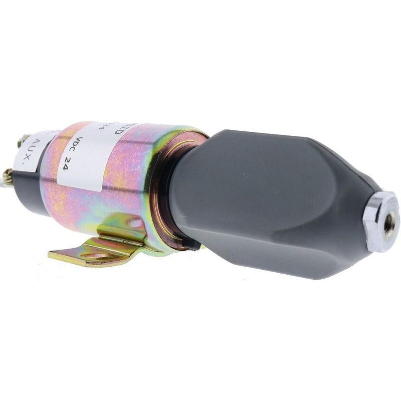 Fuel Shutoff Solenoid 1751-12E7U1B1S5A for Cummins Caterpillar CAT Excavator E70B E320