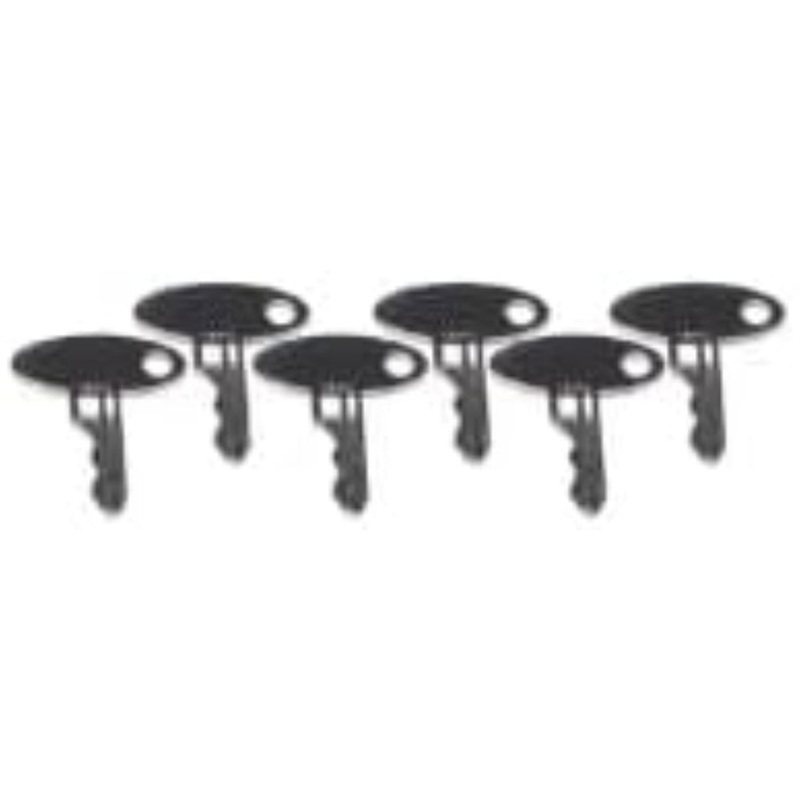 6 Pcs 1570 Keys for Ford New Holland 1210 1300 1320 1520 1530 1620 1630 1715 1720 1725 1920 1925 2120 3415