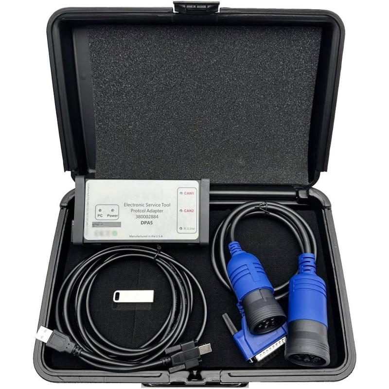 EST V9.8 DPA5 Diagnostic Tool 380002884 for CASE New Holland CNH Tractor Truck Excavator Loader