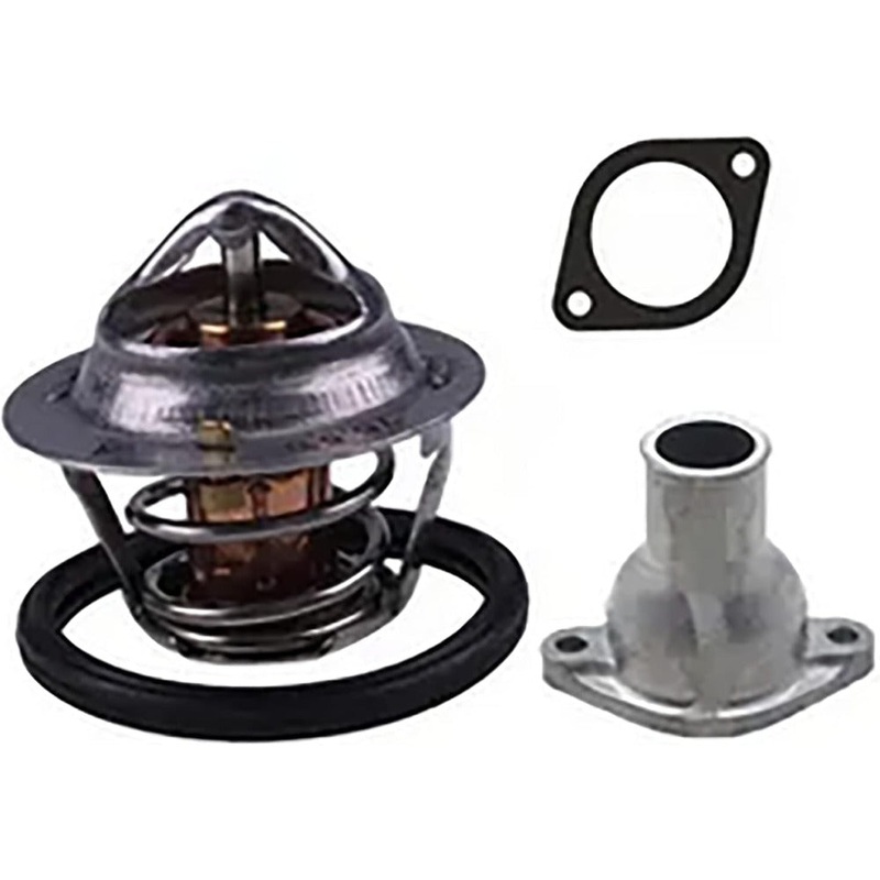 Thermostat Kit & Water Outlet Pipe 8971606540 8943259561 8971690151 for Hitachi EX27U EX27UNA EX30U EX35U EX35UNA EX50U LX20-2 LX20-3