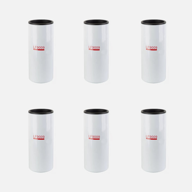 6 PCS Oil Filter for Fleetguard LF9009 LF3000 Baldwin BD7309 BD103 Donaldson P553000 Cummins 3401544