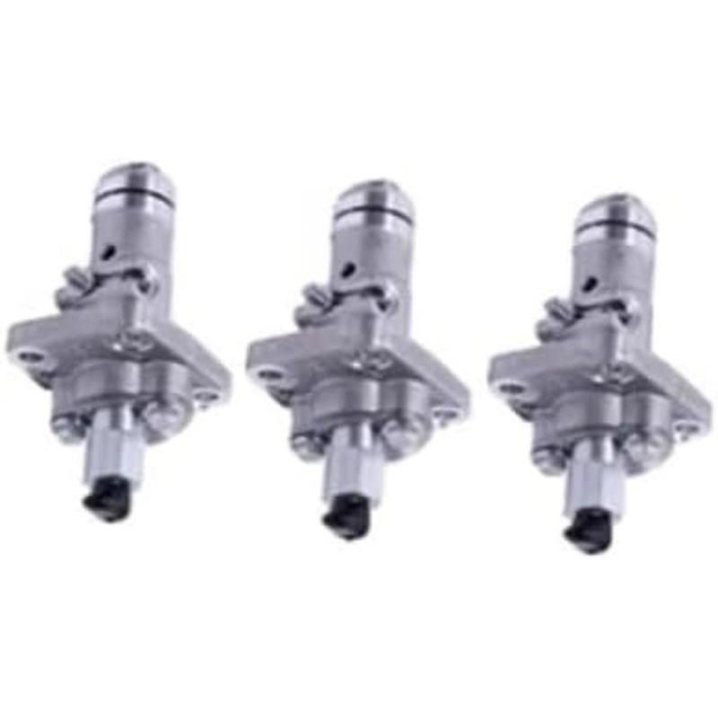 3Pcs Fuel Injector Pump Assembly 8973148952 for Isuzu 3LD1 3LD2 Engine John Deere 50C 35C 27C Hitachi ZX27U ZX30U ZX35U ZX40U ZX50U ZX55UR Excavator