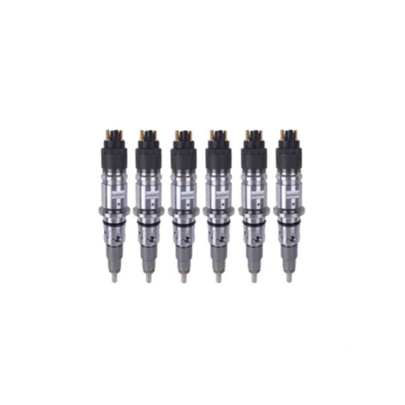 6 PCS Fuel Injector 5289266 0445124019 for Cummins QSB4.5 QSB6.7 Komatsu 4D95 Engine