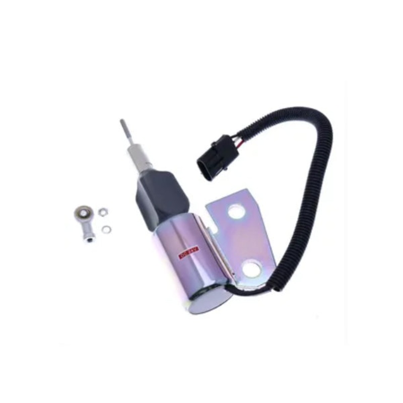 24V Stop Solenoid SA-4941-24 3991168 3964628 for Cummins 4BT Engine Hyundai R130 Excavator