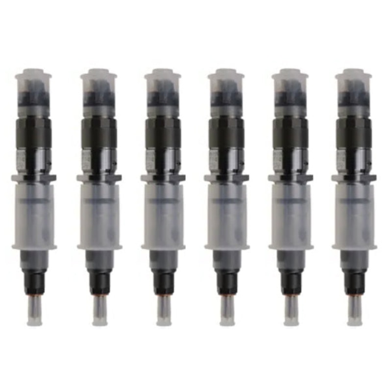 6 PCS Fuel Injector 4940170 for Cummins Engine QSC8.3 QSL8.9 ISBE4 ISL QSL9
