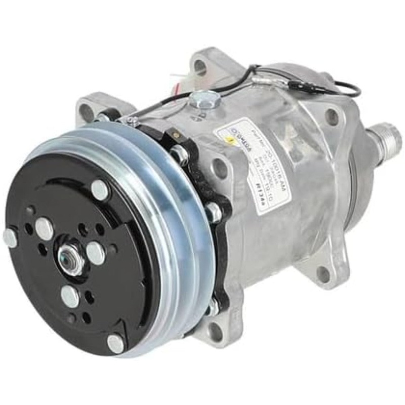 Air Conditioning Compressor E8NN19D629AA for Ford New Holland Tractor TW15 TW25 TW35 TW5 7410 7610 7710 7810 7910