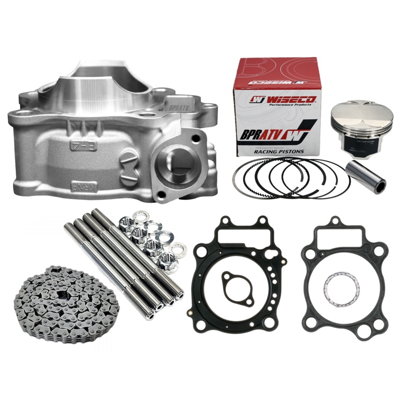 18-25 CRF250R CRF 250RX Stock Bore Cylinder Complete Rebuilt Top End Rebuild Kit