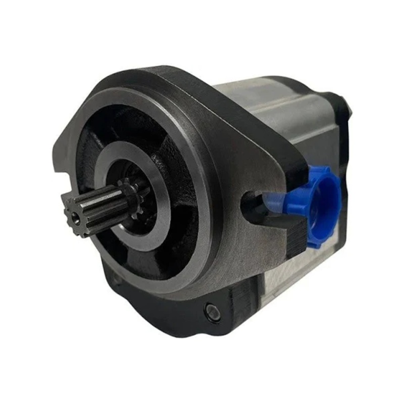 3-17 GPM 5/8 Keyed Shaft SAE A-2 Bolts CCW Cast Iron Flange Hydraulic Gear Pump CI58K-A02-137L for Loader Excavator Tractor Forklift