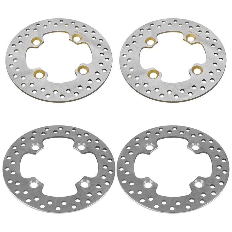 4 Pieces Front Rear Brake Disc Rotor 5254999 7518978 for Polaris RZR XP 900 2011-2013