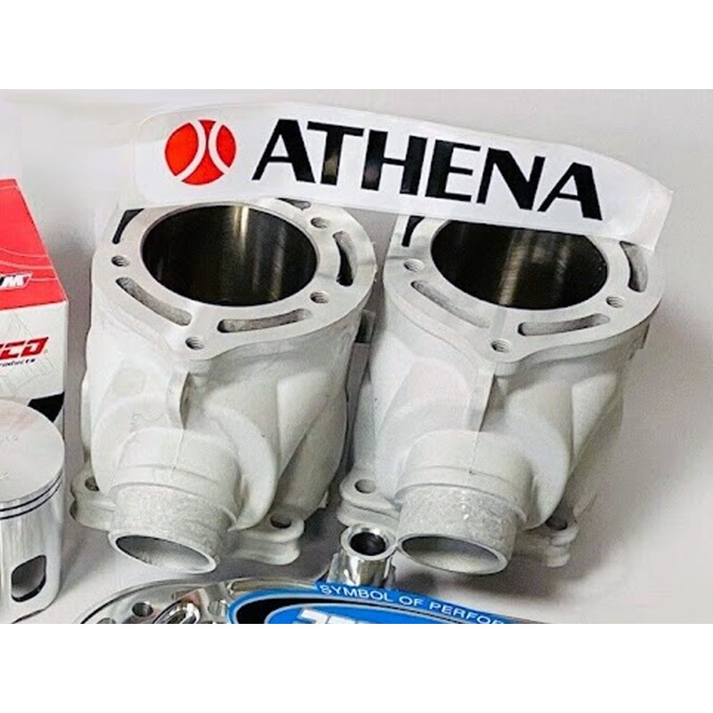 *amaha Banshee 350 Athena 400cc 68mm Big Bore Triple Exhaust Ported Cylinder Set