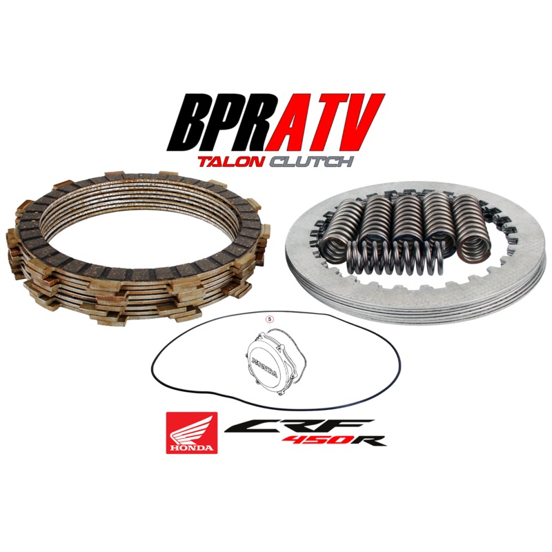 Honda CRF450X CRF 450X Heavy Duty Steel Plates Fibers Springs Clutch Kit