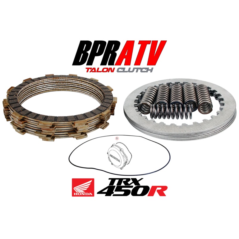 Honda TRX450R TRX 450R Heavy Duty Steel Plates Fibers Springs Clutch Kit