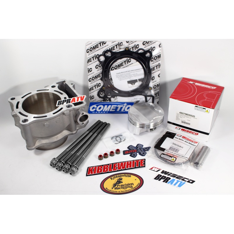 Polaris Predator 500 Outlaw Cylinder Wiseco Piston Ti Studs Top End Rebuild Kit