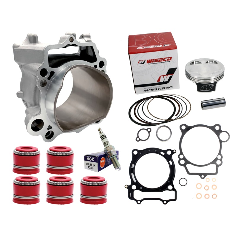 WR450F WR 450F Wiseco 12.5:1 Piston 95mm Stock Bore Cylinder Top End Rebuild Kit