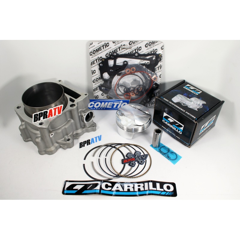 Yamaha Raptor Rhino Grizzly 660 102m 12:1 CP Piston Cylinder Top End Rebuild Kit