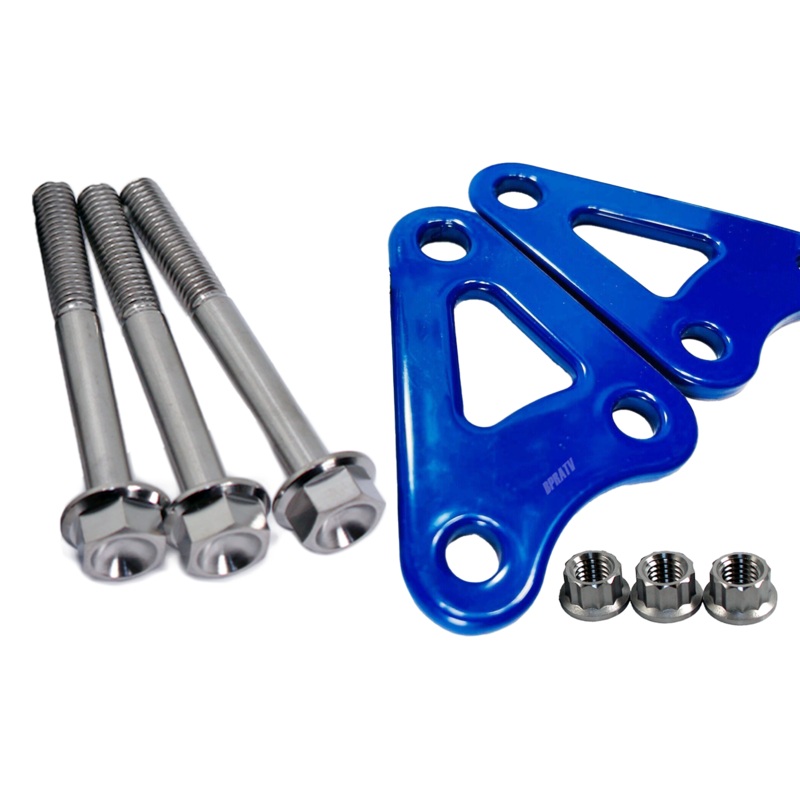 Yamaha YZ250X YZ 250X Motor Mount Billet CNC Engine Mounting Kit TITANIUM Bolts