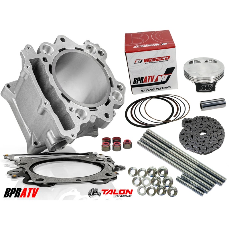 102mm 686cc Big Bore Piston Cylinder Kit Yamaha Grizzly Rhino Raptor 660R