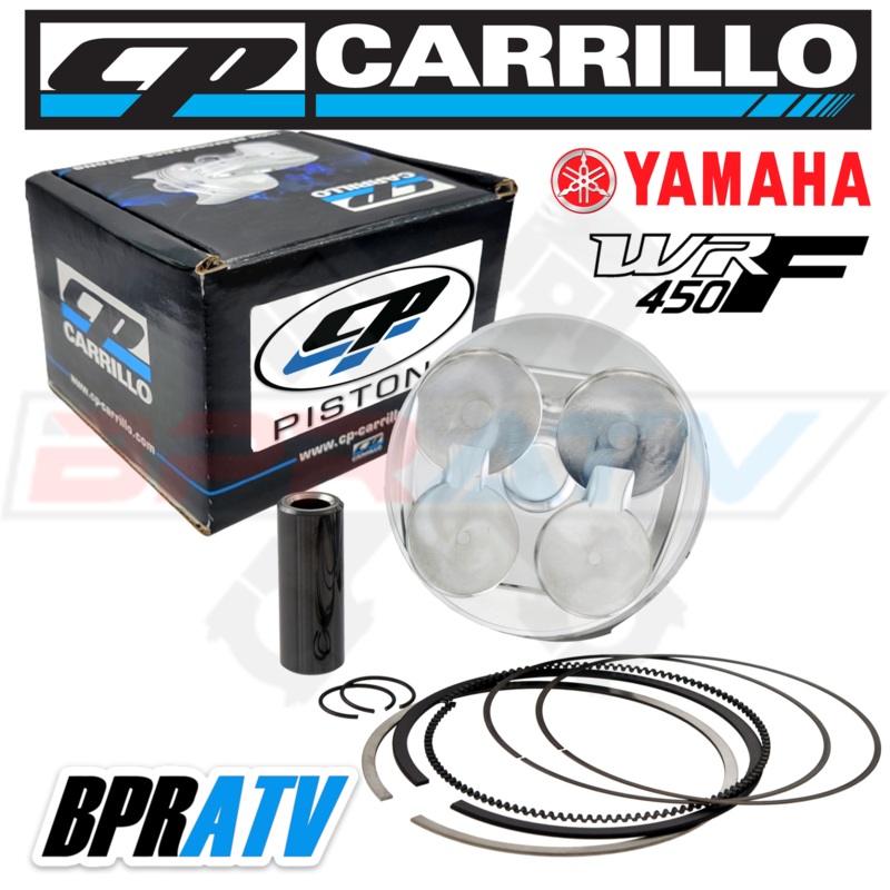 24 25 Yamaha WR450F WR 450F 97mm 13.3:1 CP Carrillo Full RACE Coated Piston Kit