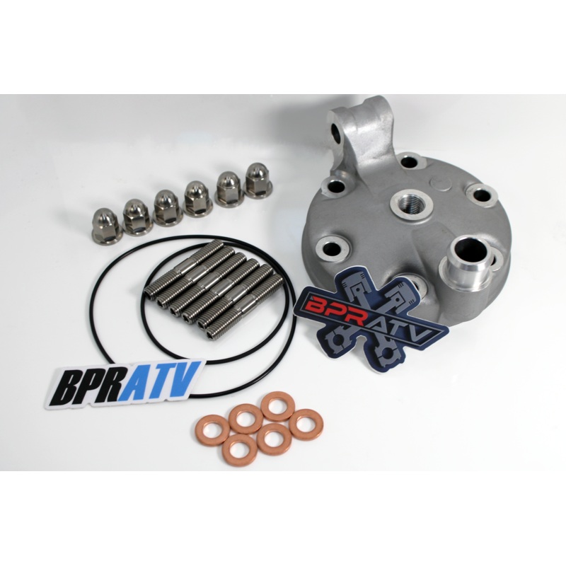 99+ Yamaha YZ250 YZ 250 Stock Bore 66.40mm Replacement Cylinder Head Ti Stud Kit