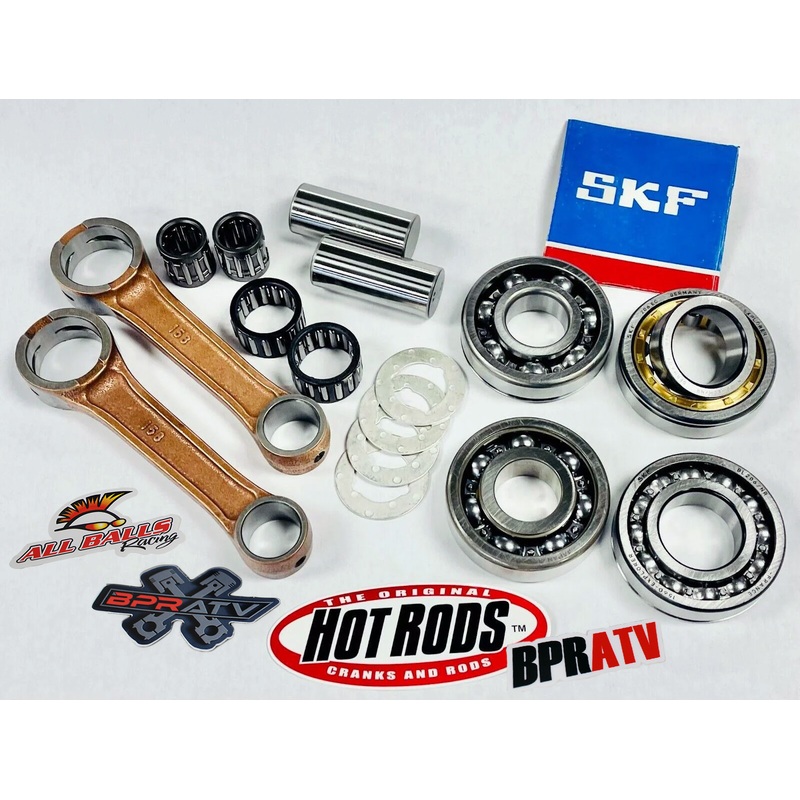 Banshee +4mm Stroker Crank Rebuild Maxload SKF Bearings 115mm Connecting Rod Kit