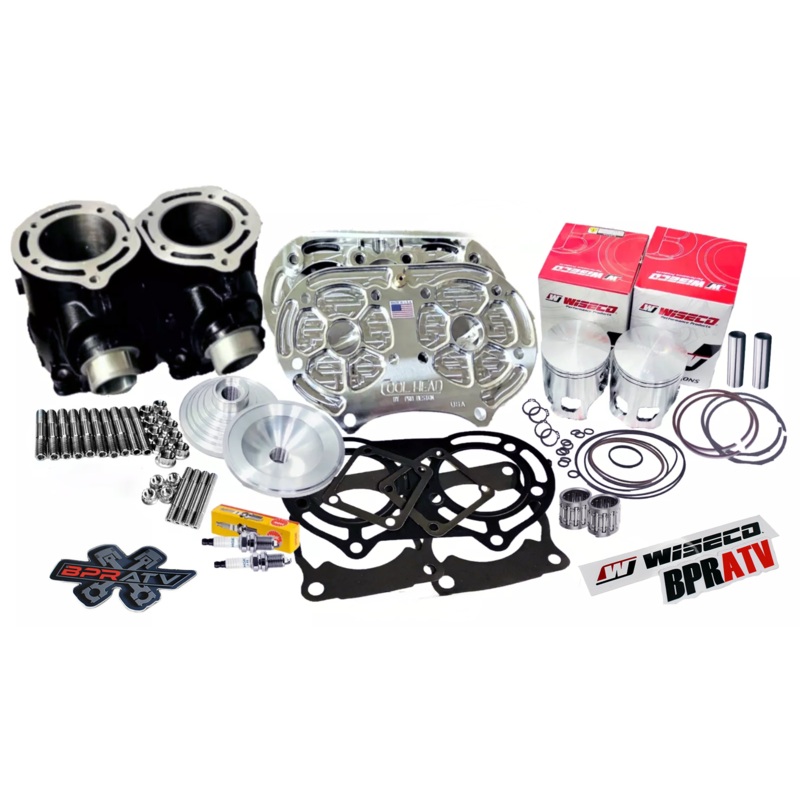 Banshee Cylinders Cool Head Billet Domes Stock Bore Top End Rebuild Kit Complete