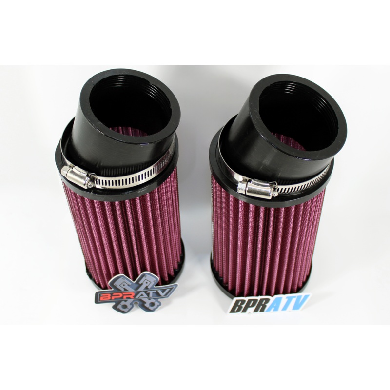 Best Banshee 38mm 40mm 41mm PWK Carb Air Filters K&N Style Filter Pods Pair Set