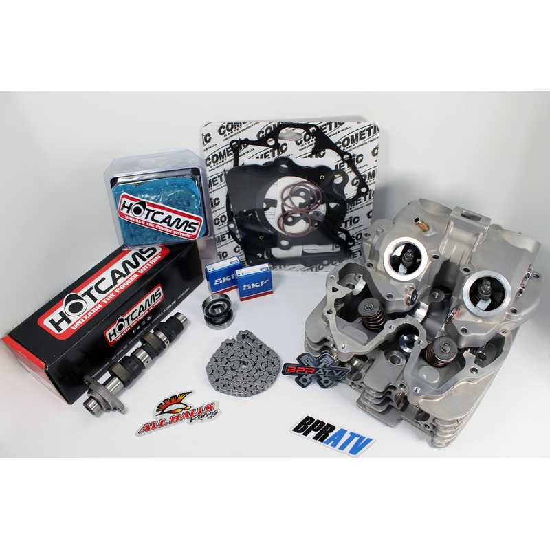 Honda TRX 400EX Assembled Cylinder Head Stage 2 Hot Cams Chain 87 88 89 Cometic