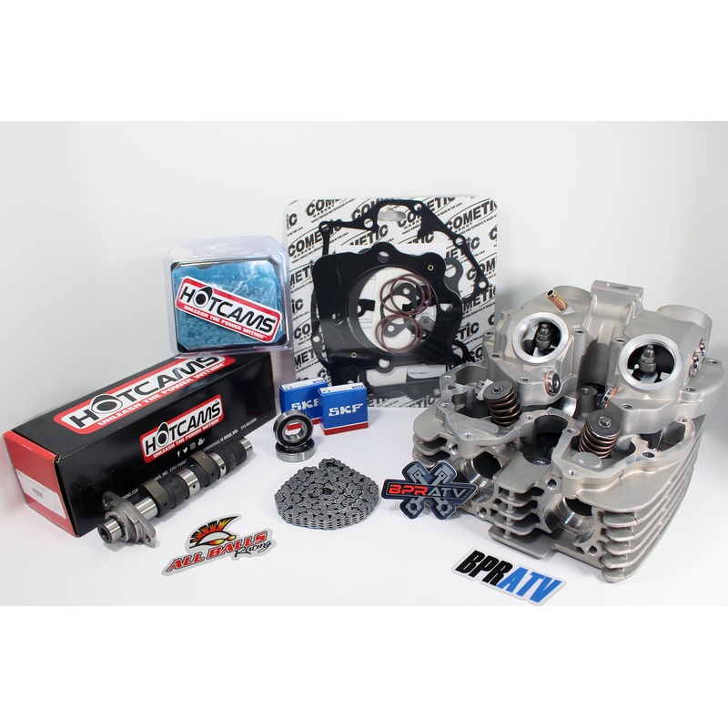 Honda TRX400EX Assembled Cylinder Head Stage 2 Hot Cams Chain Cometic Gasket Kit