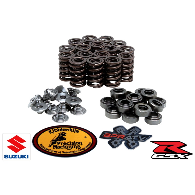 Kibblewhite Titanium Racing Spring Kit 93-98 Suzuki GSX-R 1100 / 93-95 GSXR 750