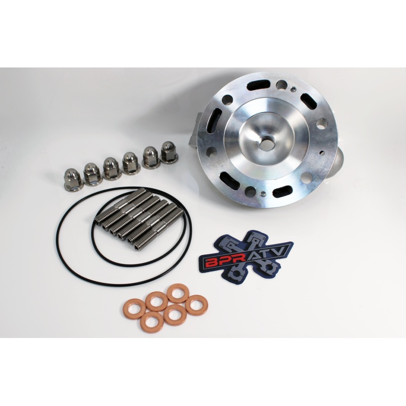 YZ250 Stock Cylinder Head Kit Titanium Head Studs Acorn Nuts Rebuild Kit