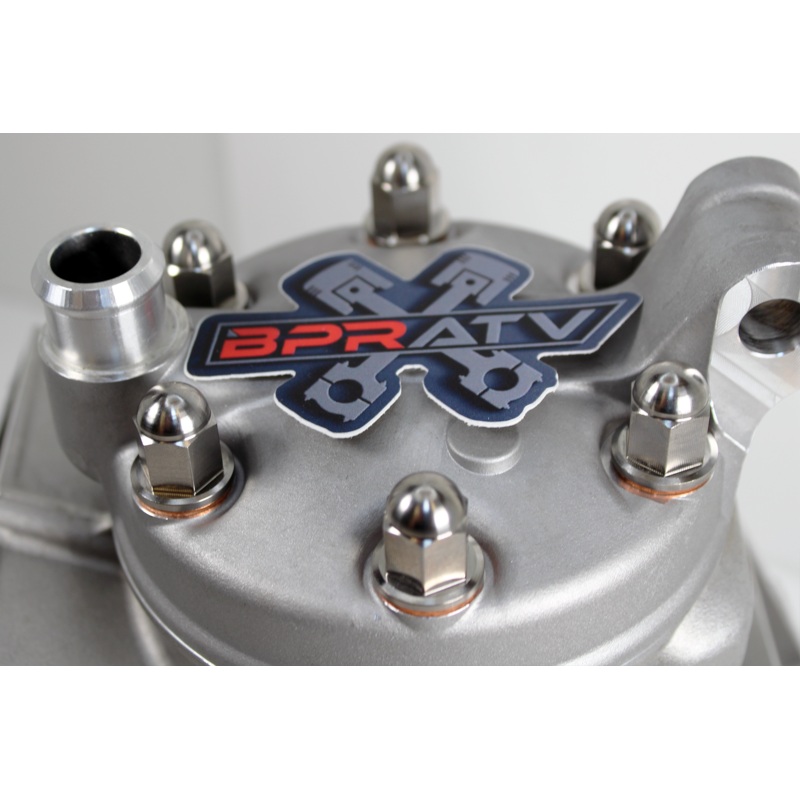 YZ250 YZ 250 Stock Bore Replacement Cylinder Head Kit Titanium Acorn Nuts