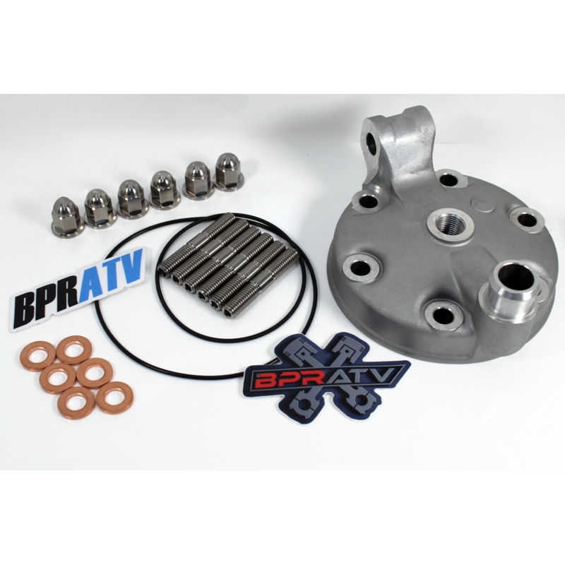 YZ250 YZ 250 Stock Cylinder Head Titanium Stud Kit Acorn Nuts Gasket Rebuild Kit